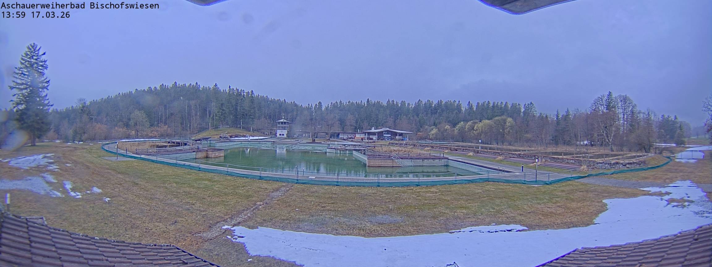 Archiv Foto Webcam Bischofswiesen: Naturbad Aschauerweiher