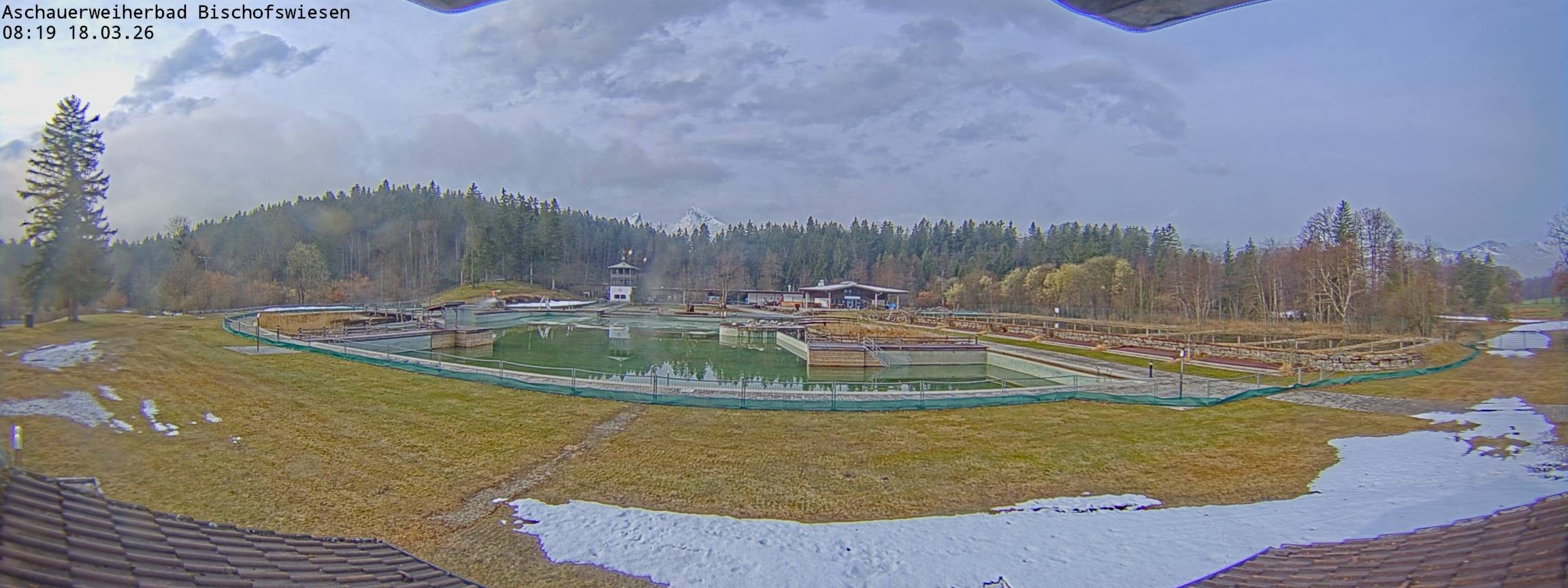 Archiv Foto Webcam Bischofswiesen: Naturbad Aschauerweiher