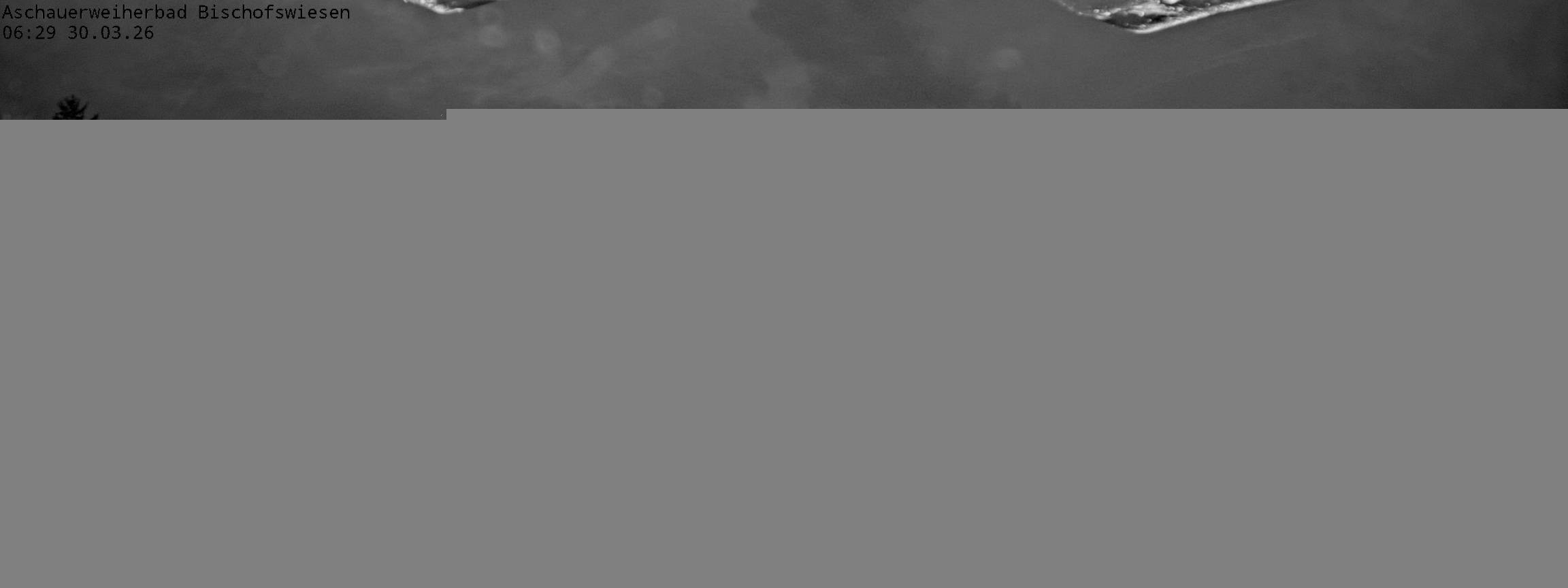 Archiv Foto Webcam Bischofswiesen: Naturbad Aschauerweiher