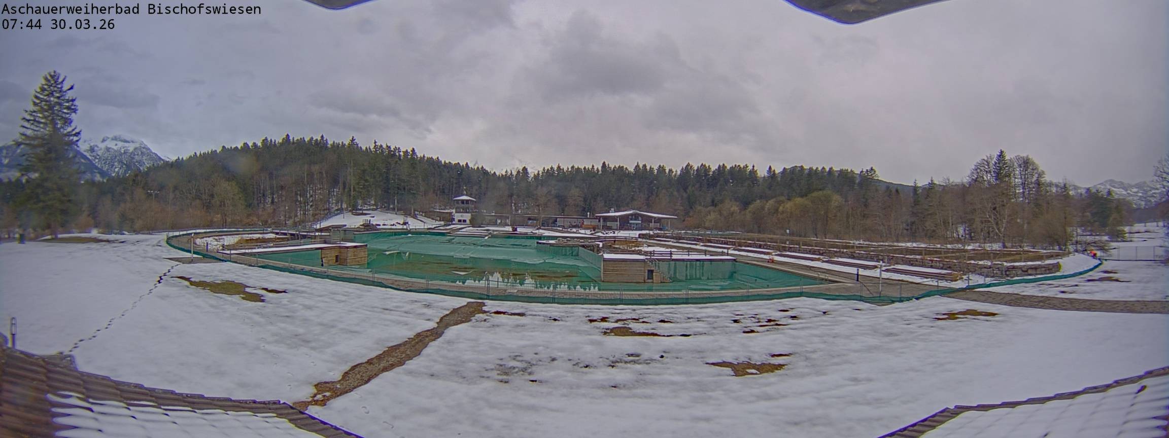 Archiv Foto Webcam Bischofswiesen: Naturbad Aschauerweiher