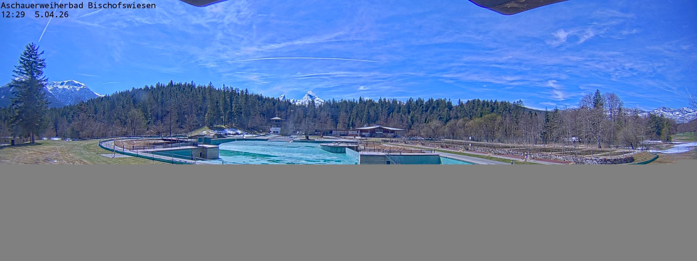 Archiv Foto Webcam Bischofswiesen: Naturbad Aschauerweiher