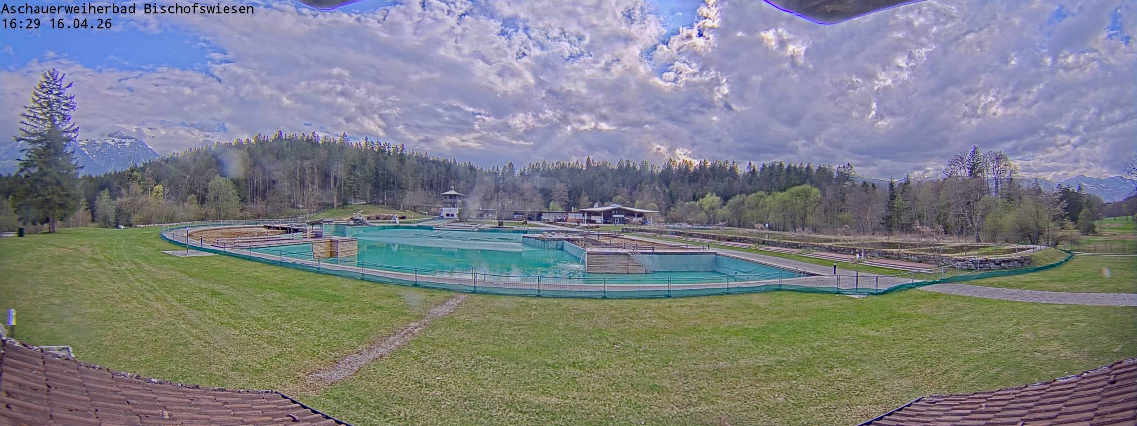 Archiv Foto Webcam Bischofswiesen: Naturbad Aschauerweiher
