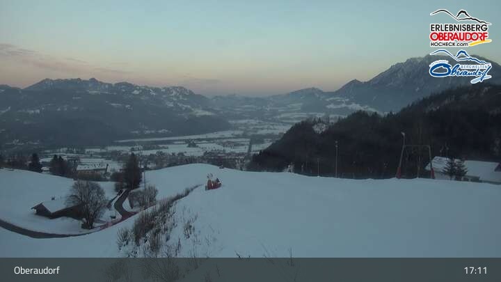 Archived image Webcam Oberaudorf Hocheck ski resort
