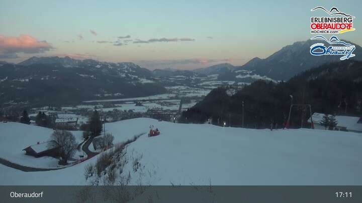 Archived image Webcam Oberaudorf Hocheck ski resort
