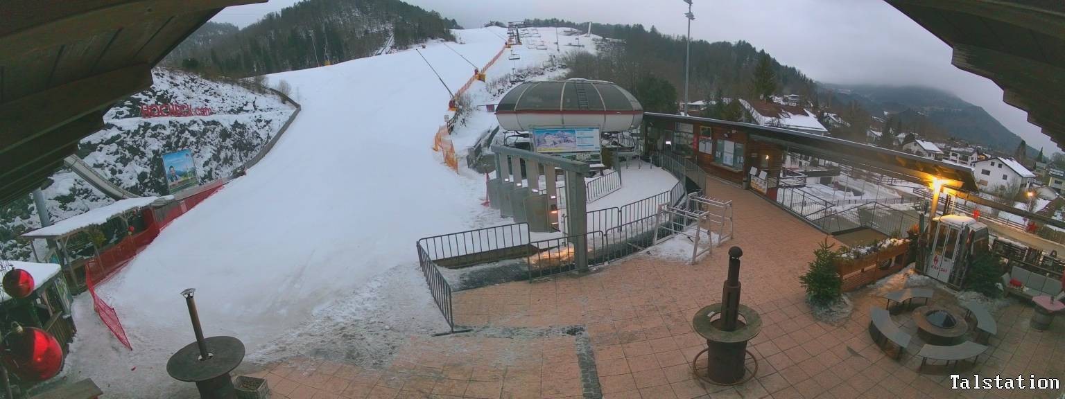 Archiv Foto Webcam Skigebiet Oberaudorf Hocheck: Talstation