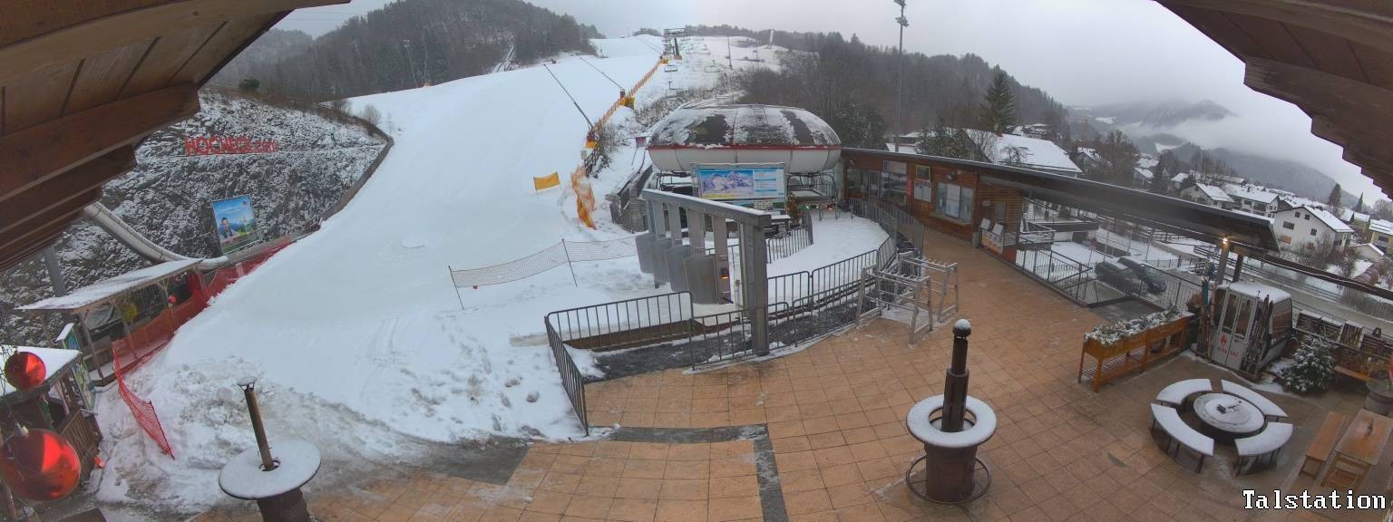 Archiv Foto Webcam Skigebiet Oberaudorf Hocheck: Talstation