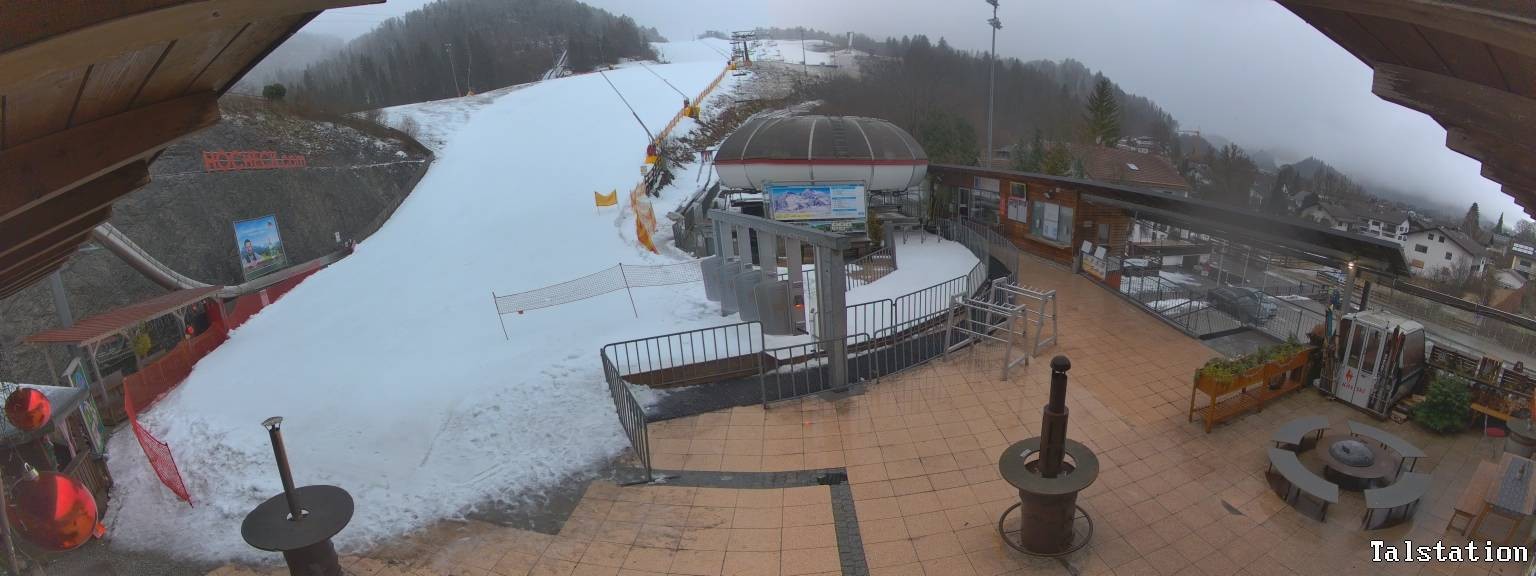 Archiv Foto Webcam Skigebiet Oberaudorf Hocheck: Talstation