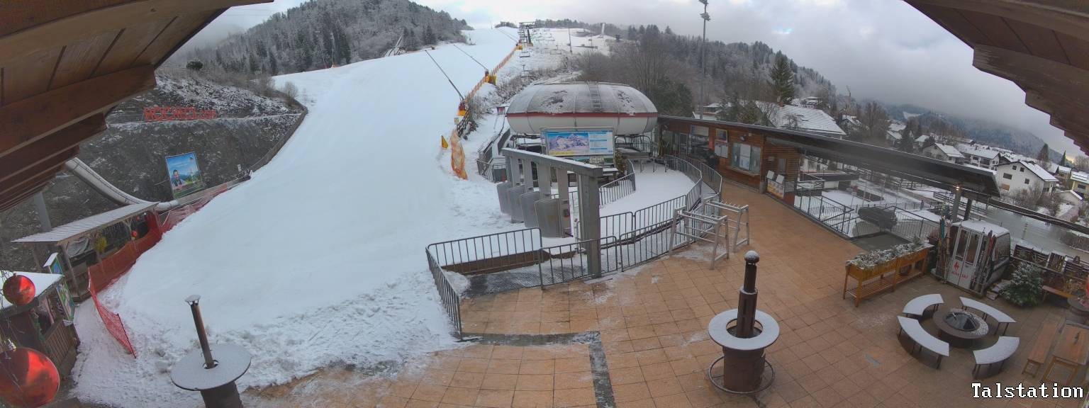 Archiv Foto Webcam Skigebiet Oberaudorf Hocheck: Talstation