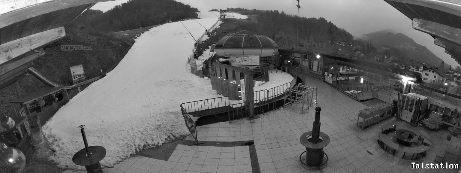 Archiv Foto Webcam Skigebiet Oberaudorf Hocheck: Talstation