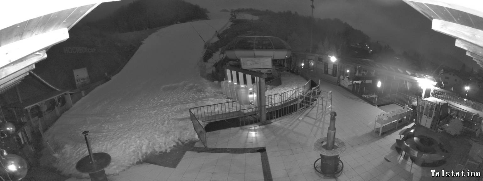 Archiv Foto Webcam Skigebiet Oberaudorf Hocheck: Talstation