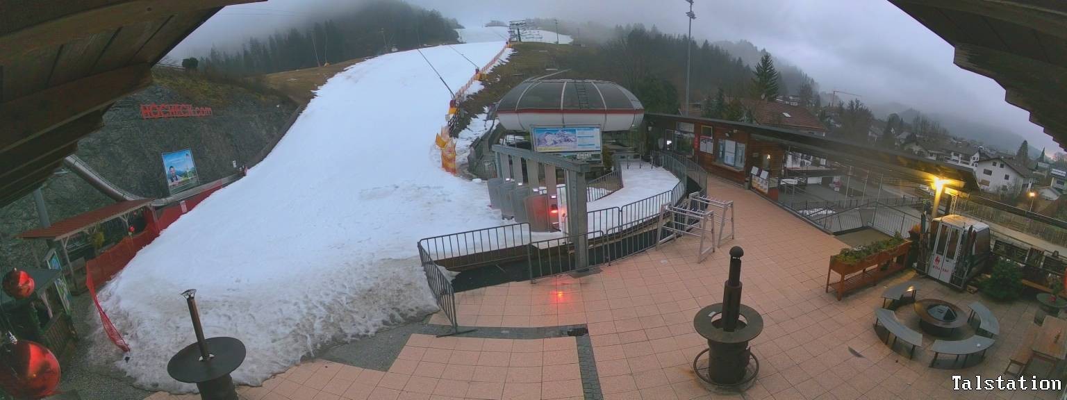 Archiv Foto Webcam Skigebiet Oberaudorf Hocheck: Talstation