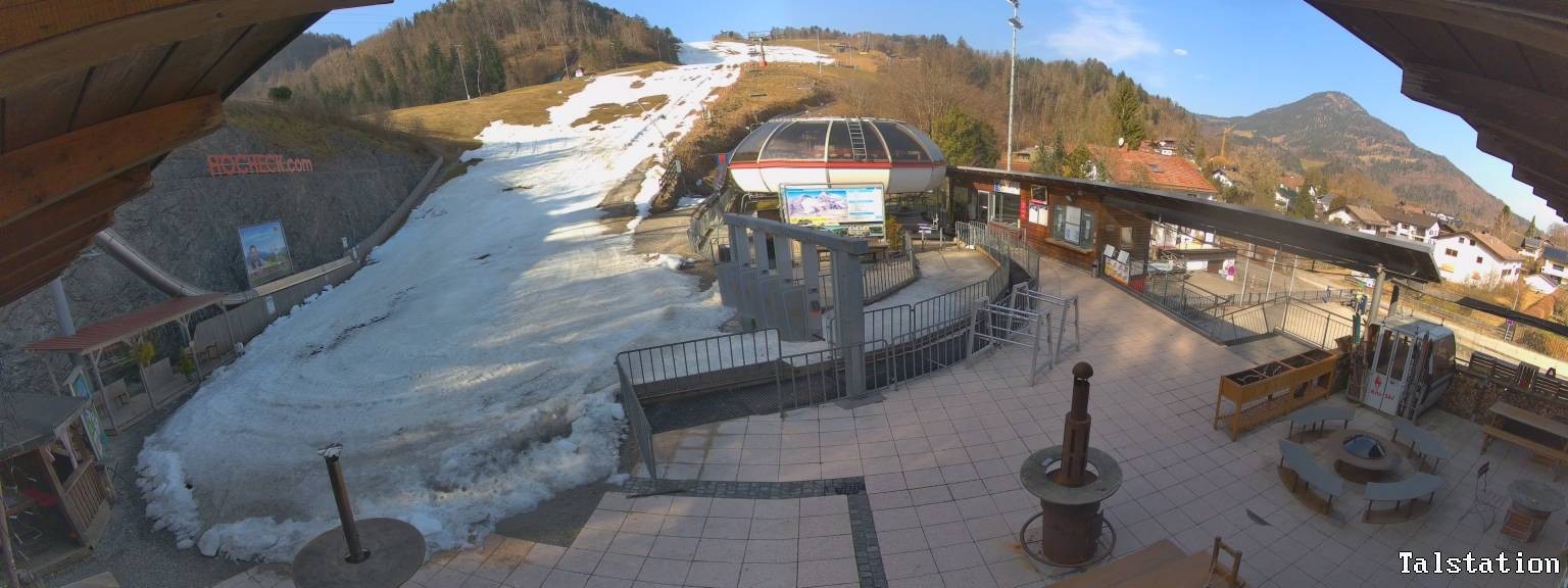 Archiv Foto Webcam Skigebiet Oberaudorf Hocheck: Talstation