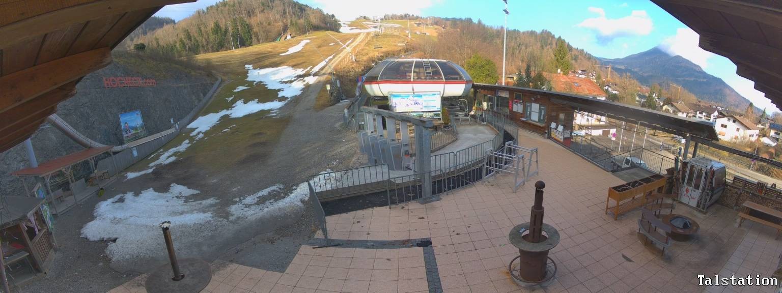 Archiv Foto Webcam Skigebiet Oberaudorf Hocheck: Talstation