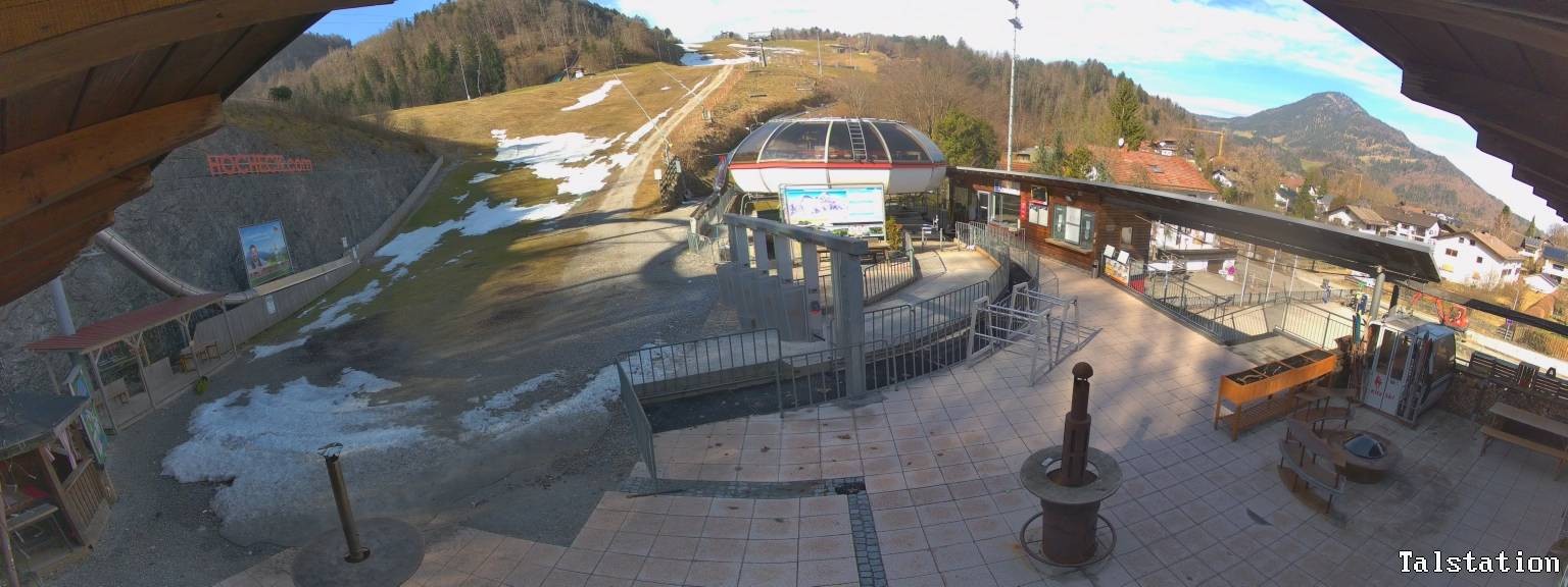 Archiv Foto Webcam Skigebiet Oberaudorf Hocheck: Talstation
