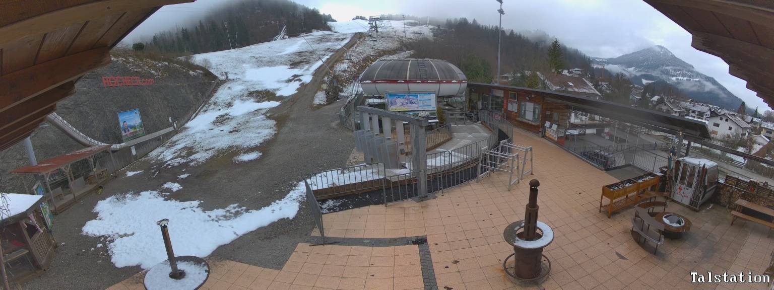 Archiv Foto Webcam Skigebiet Oberaudorf Hocheck: Talstation