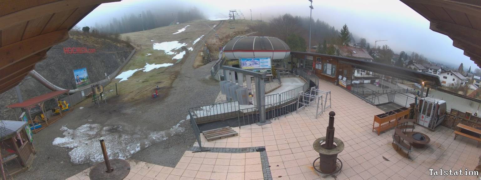 Archiv Foto Webcam Skigebiet Oberaudorf Hocheck: Talstation
