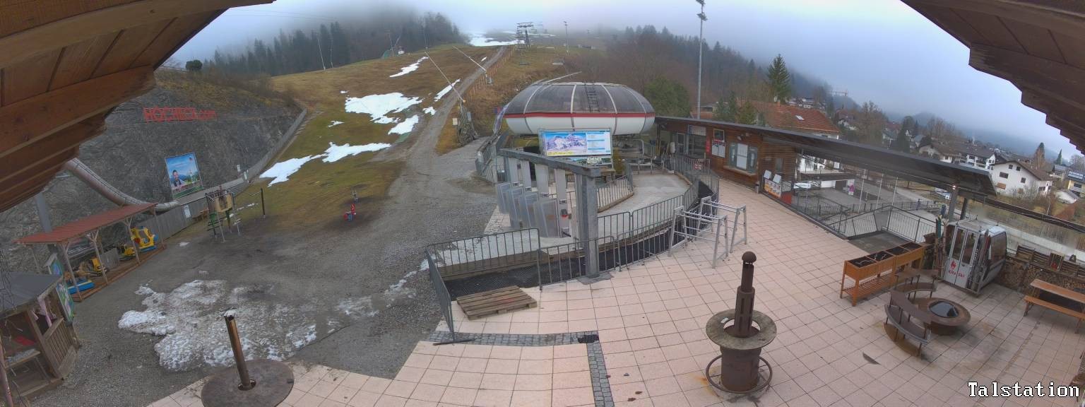 Archiv Foto Webcam Skigebiet Oberaudorf Hocheck: Talstation