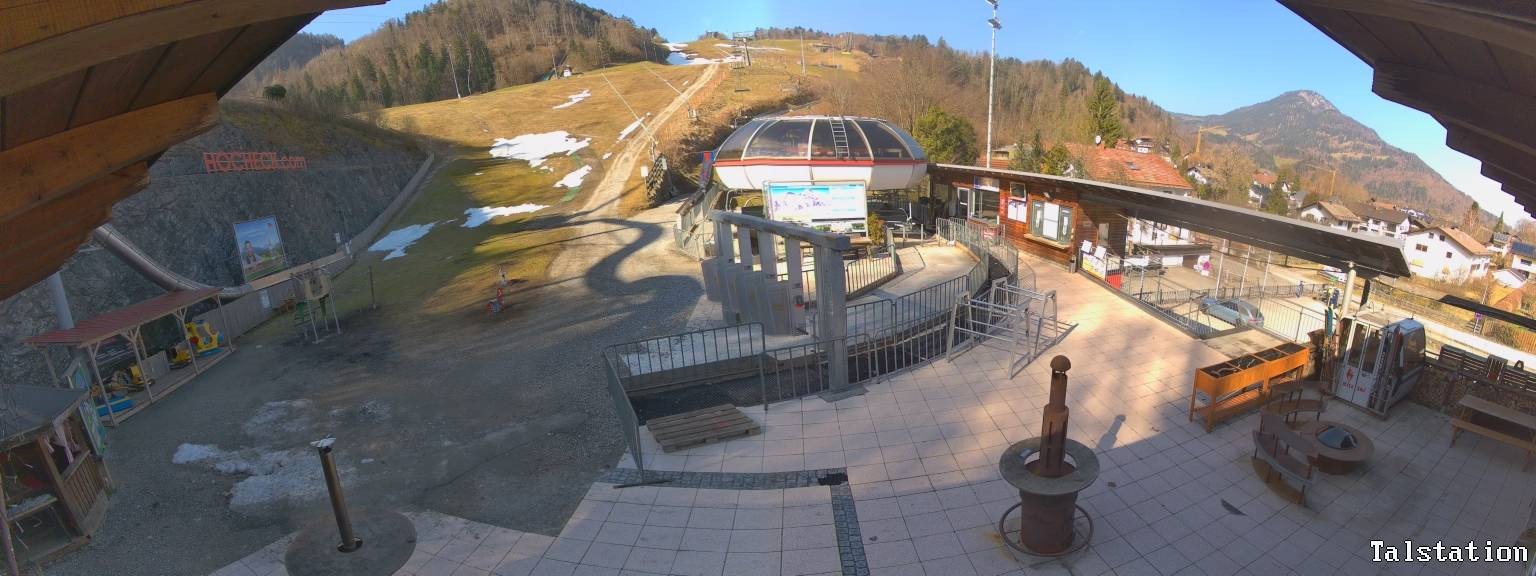 Archiv Foto Webcam Skigebiet Oberaudorf Hocheck: Talstation