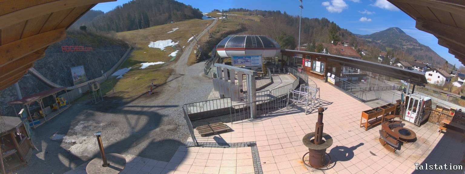 Archiv Foto Webcam Skigebiet Oberaudorf Hocheck: Talstation
