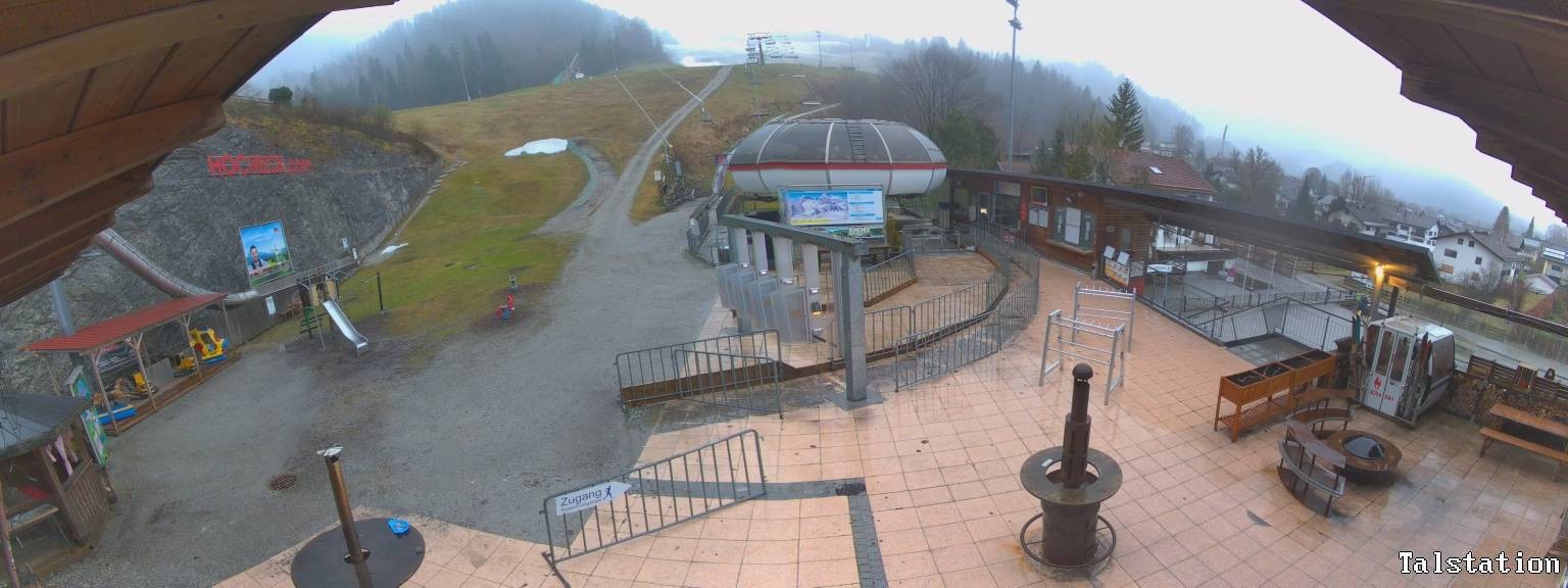 Archiv Foto Webcam Skigebiet Oberaudorf Hocheck: Talstation