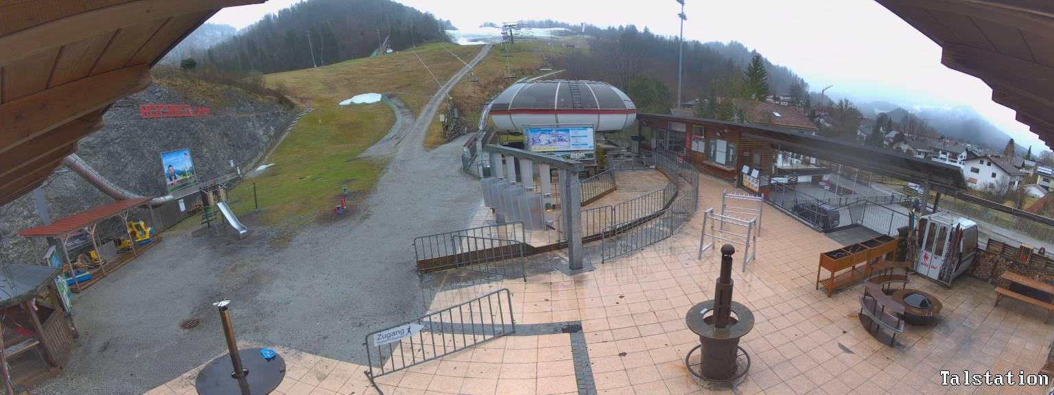 Archiv Foto Webcam Skigebiet Oberaudorf Hocheck: Talstation