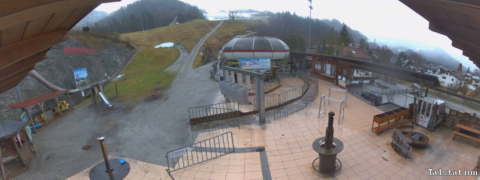 Archiv Foto Webcam Skigebiet Oberaudorf Hocheck: Talstation