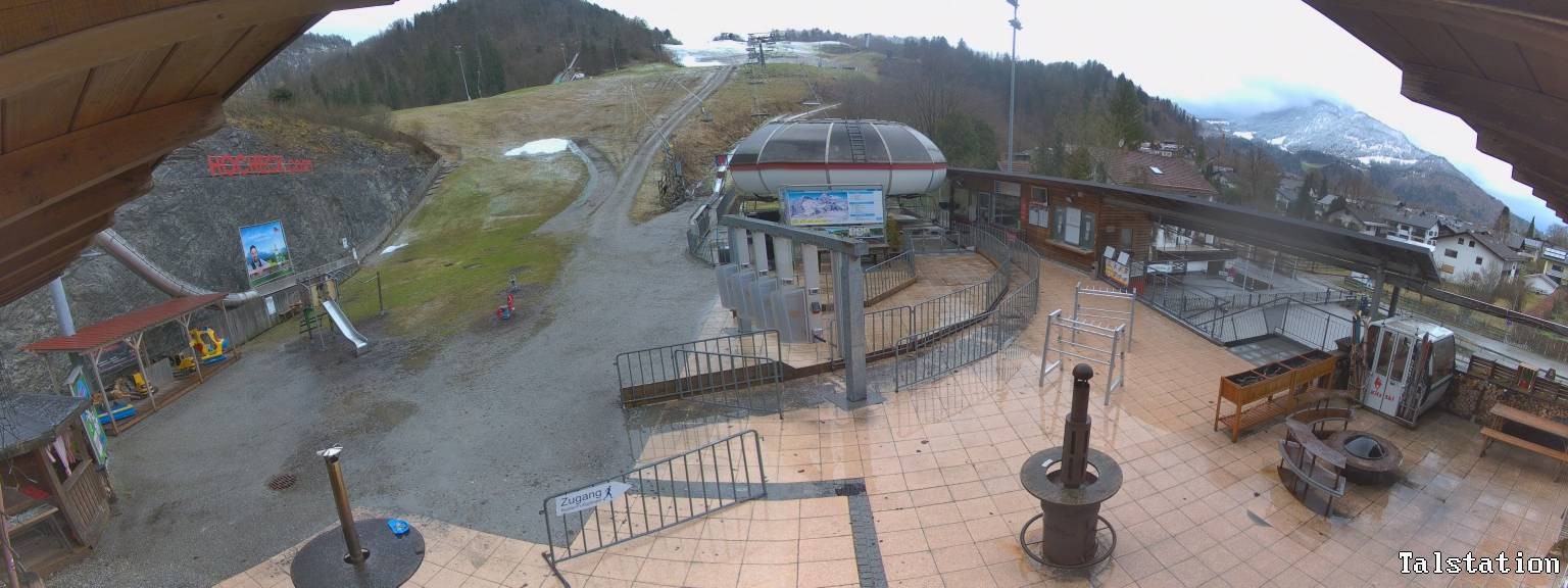 Archiv Foto Webcam Skigebiet Oberaudorf Hocheck: Talstation