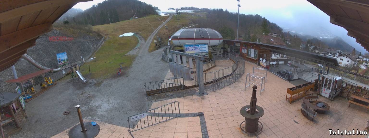 Archiv Foto Webcam Skigebiet Oberaudorf Hocheck: Talstation