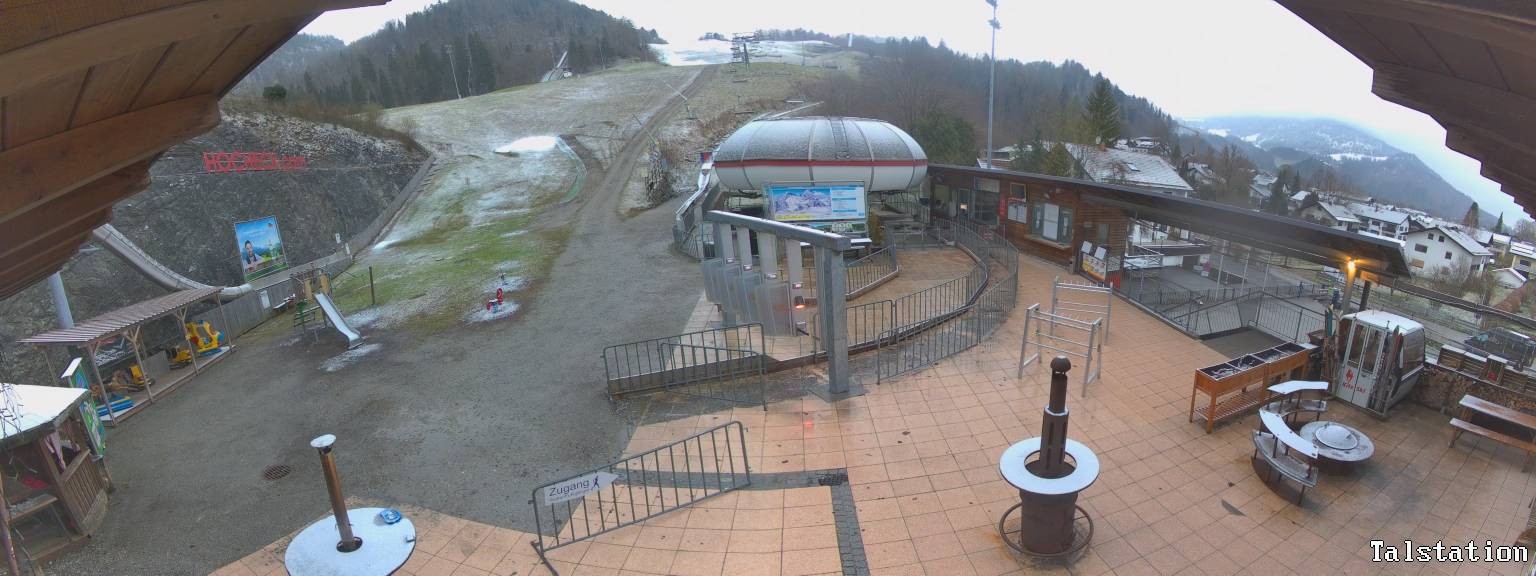 Archiv Foto Webcam Skigebiet Oberaudorf Hocheck: Talstation