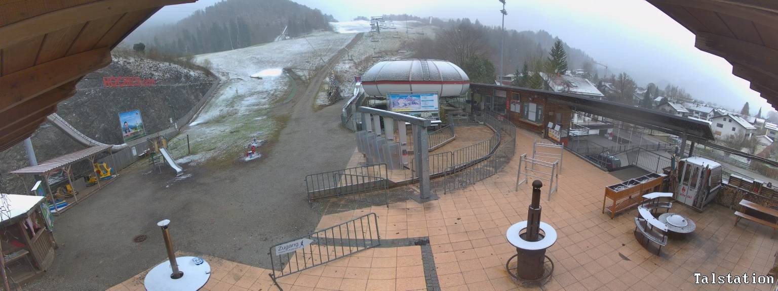 Archiv Foto Webcam Skigebiet Oberaudorf Hocheck: Talstation