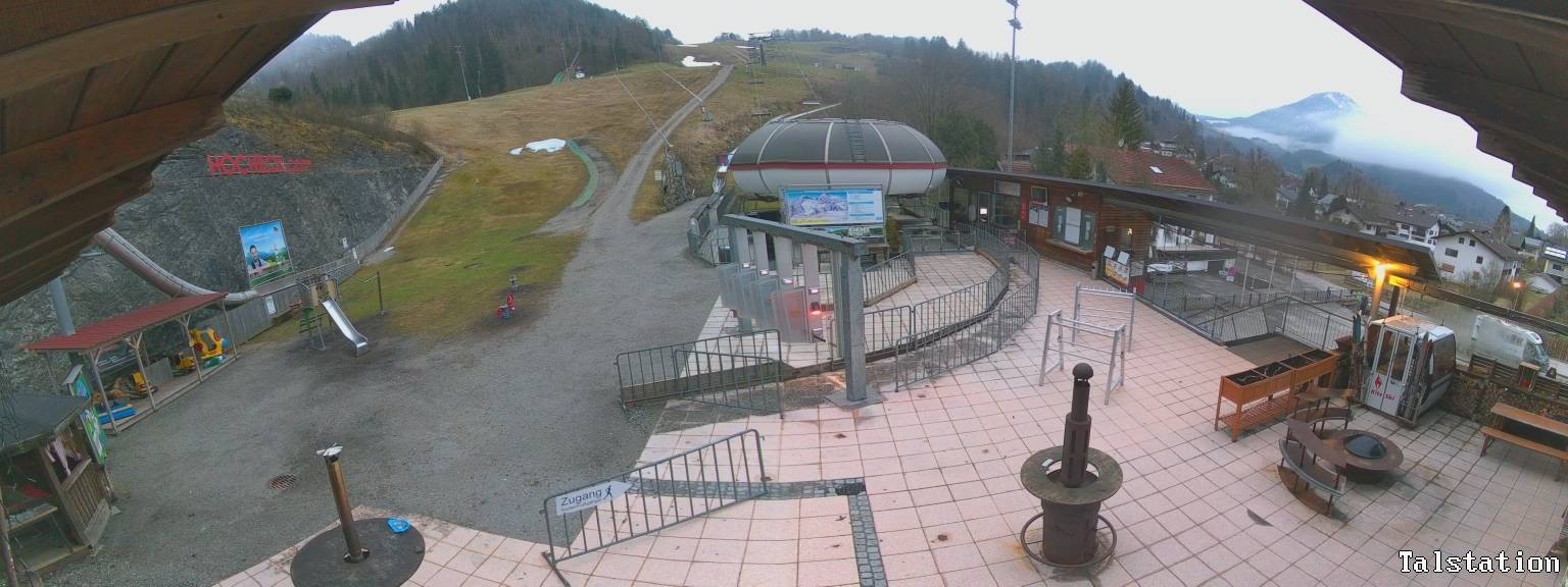 Archiv Foto Webcam Skigebiet Oberaudorf Hocheck: Talstation