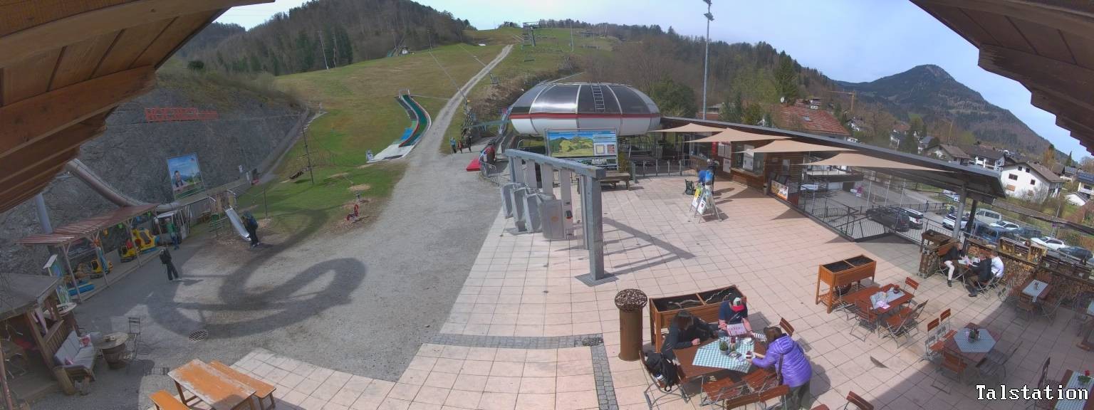 Archiv Foto Webcam Skigebiet Oberaudorf Hocheck: Talstation