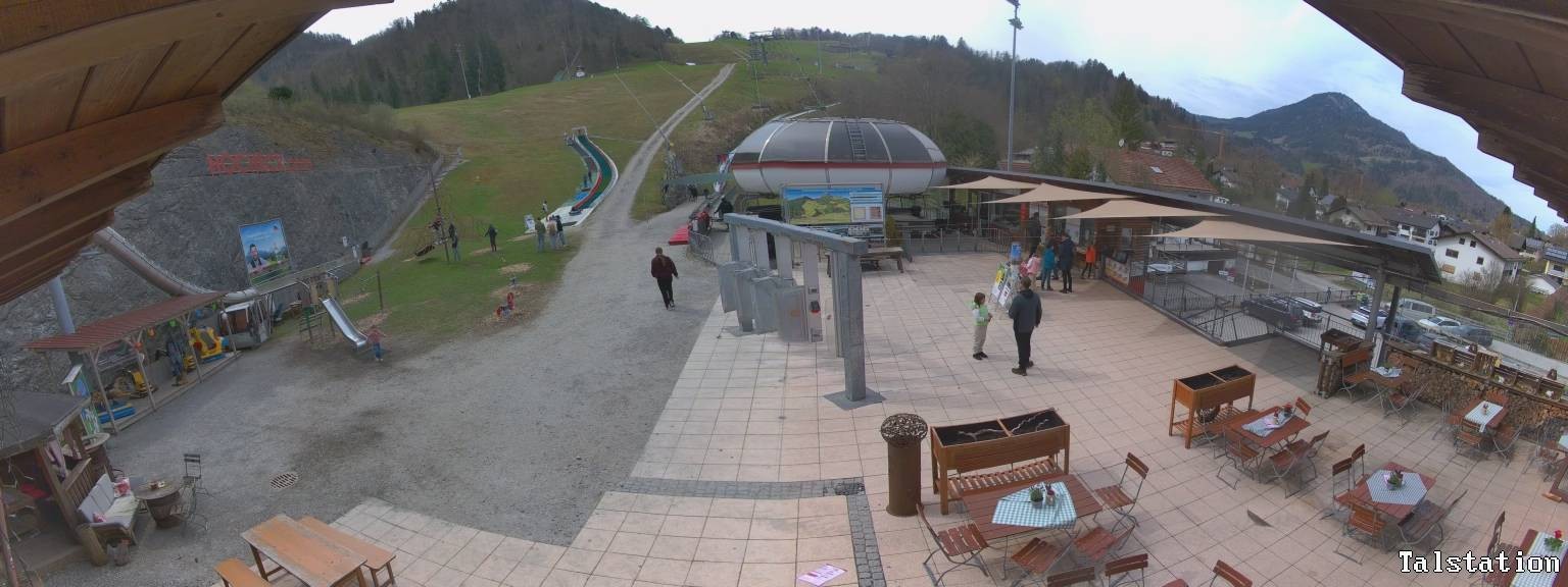Archiv Foto Webcam Skigebiet Oberaudorf Hocheck: Talstation