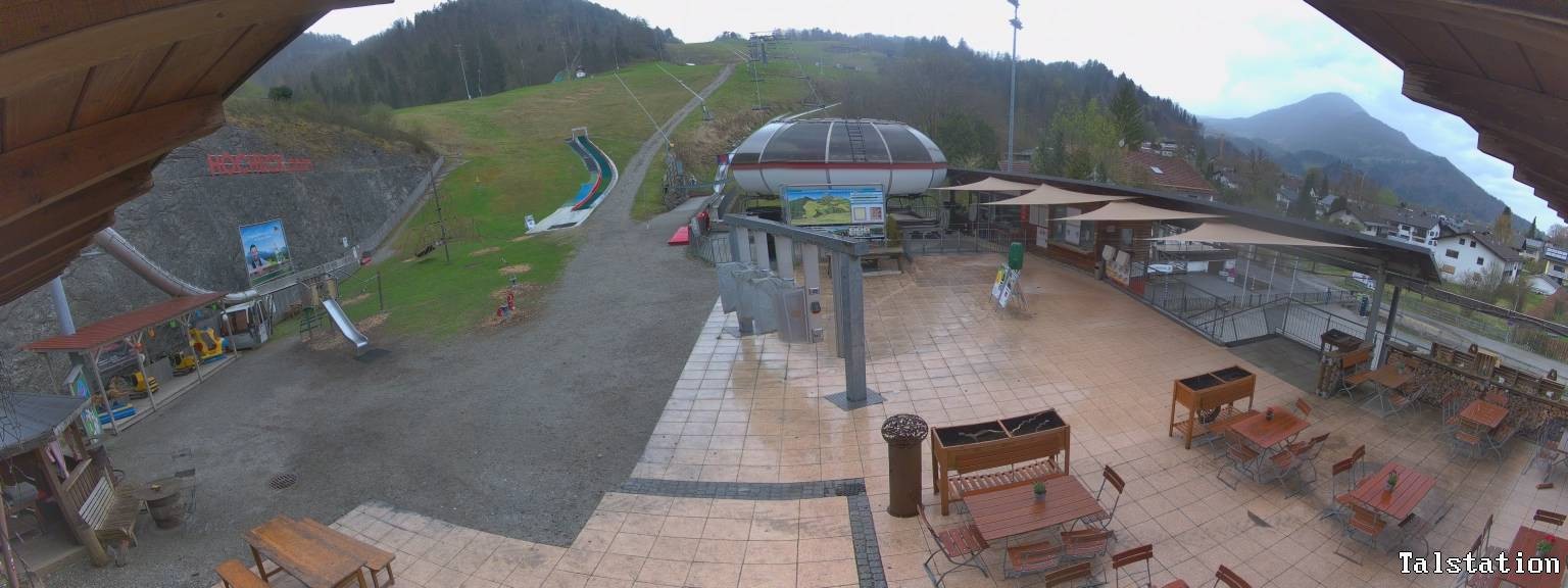 Archiv Foto Webcam Skigebiet Oberaudorf Hocheck: Talstation