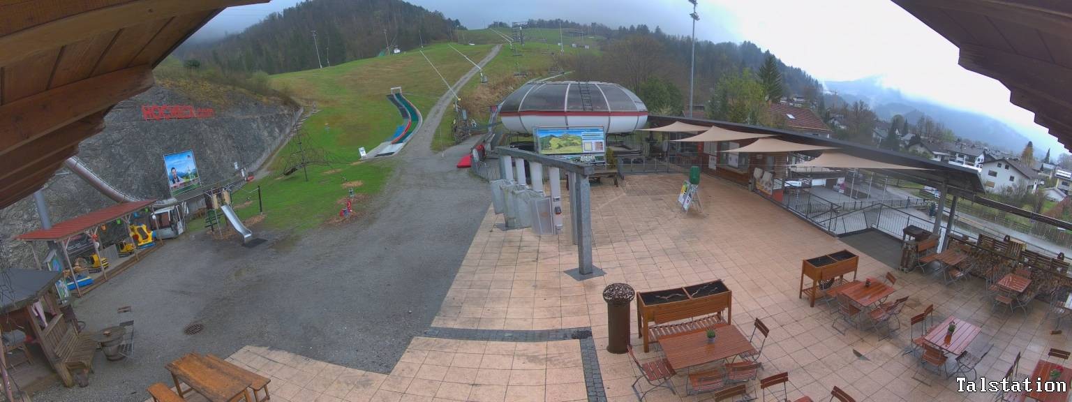Archiv Foto Webcam Skigebiet Oberaudorf Hocheck: Talstation