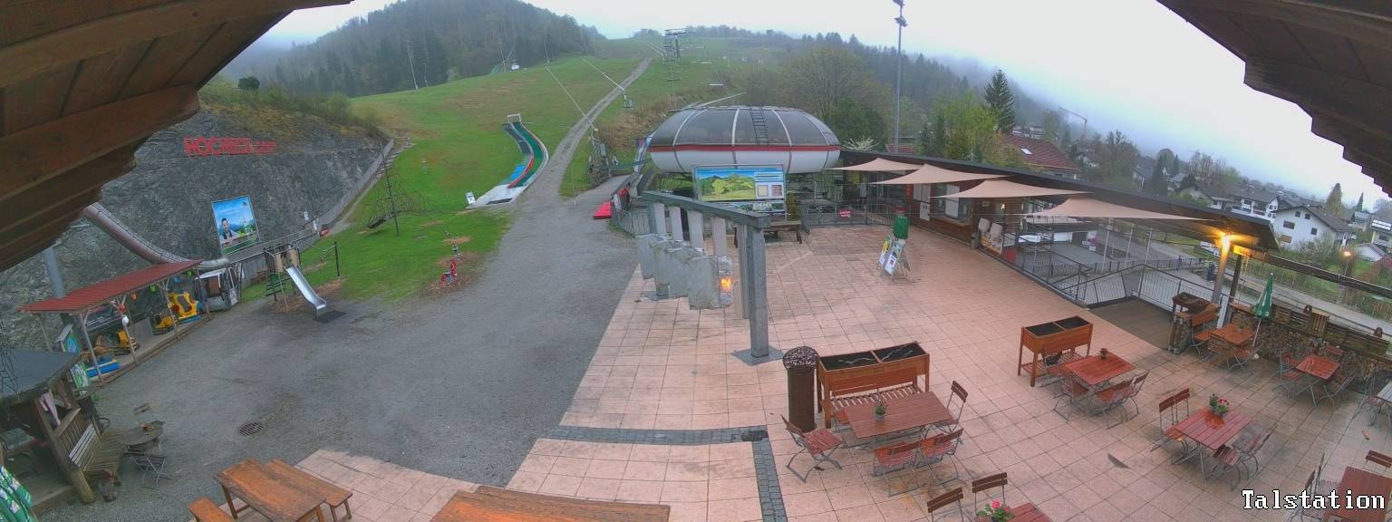 Archiv Foto Webcam Skigebiet Oberaudorf Hocheck: Talstation
