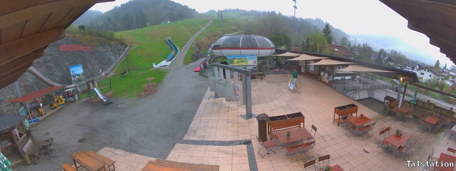 Archiv Foto Webcam Skigebiet Oberaudorf Hocheck: Talstation