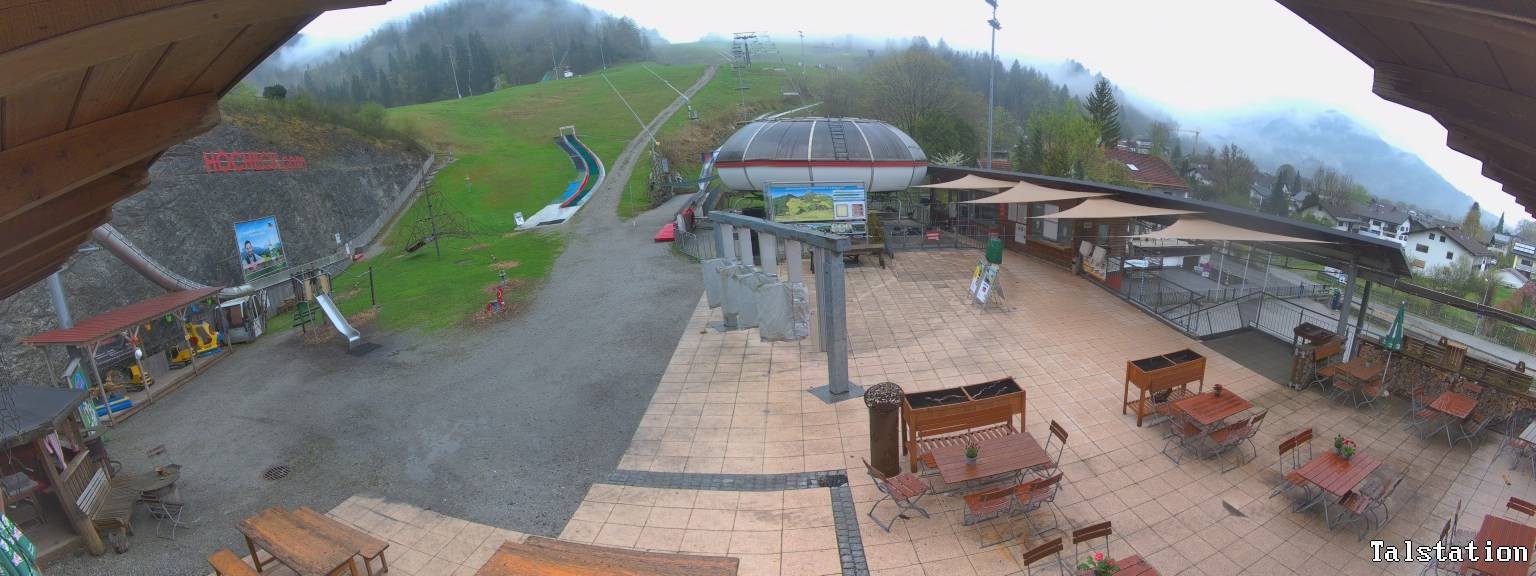 Archiv Foto Webcam Skigebiet Oberaudorf Hocheck: Talstation