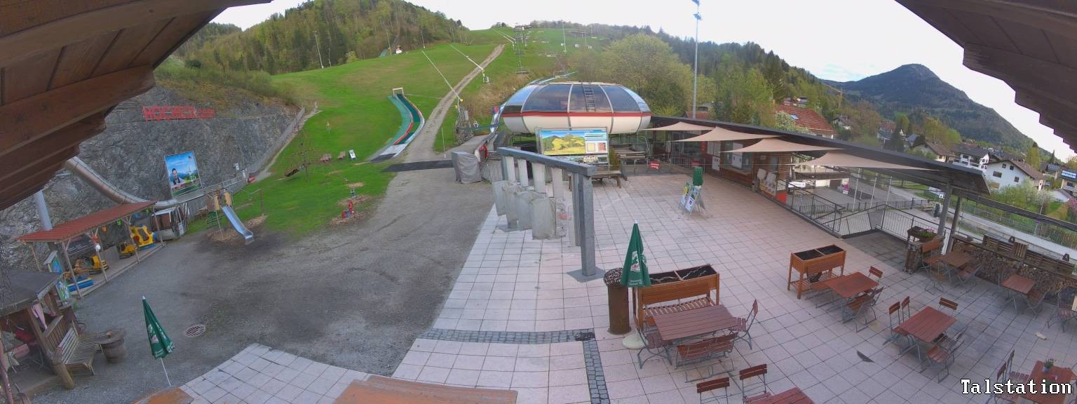 Archiv Foto Webcam Skigebiet Oberaudorf Hocheck: Talstation