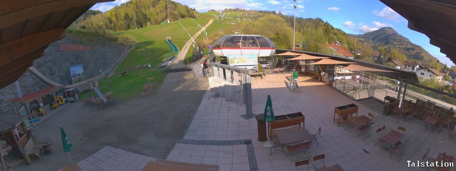 Archiv Foto Webcam Skigebiet Oberaudorf Hocheck: Talstation