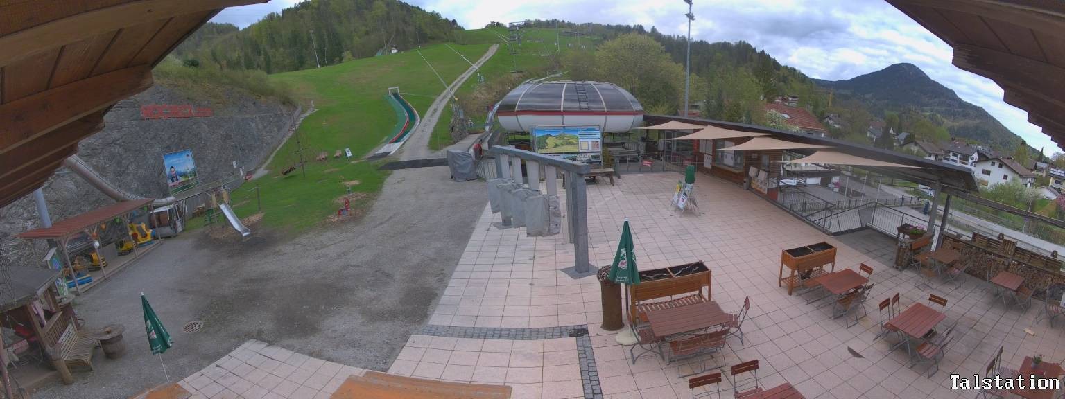 Archiv Foto Webcam Skigebiet Oberaudorf Hocheck: Talstation