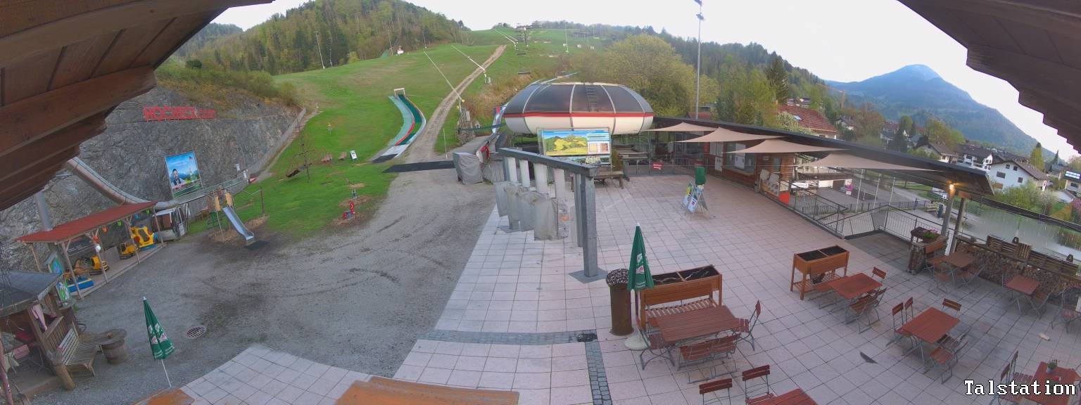 Archiv Foto Webcam Skigebiet Oberaudorf Hocheck: Talstation