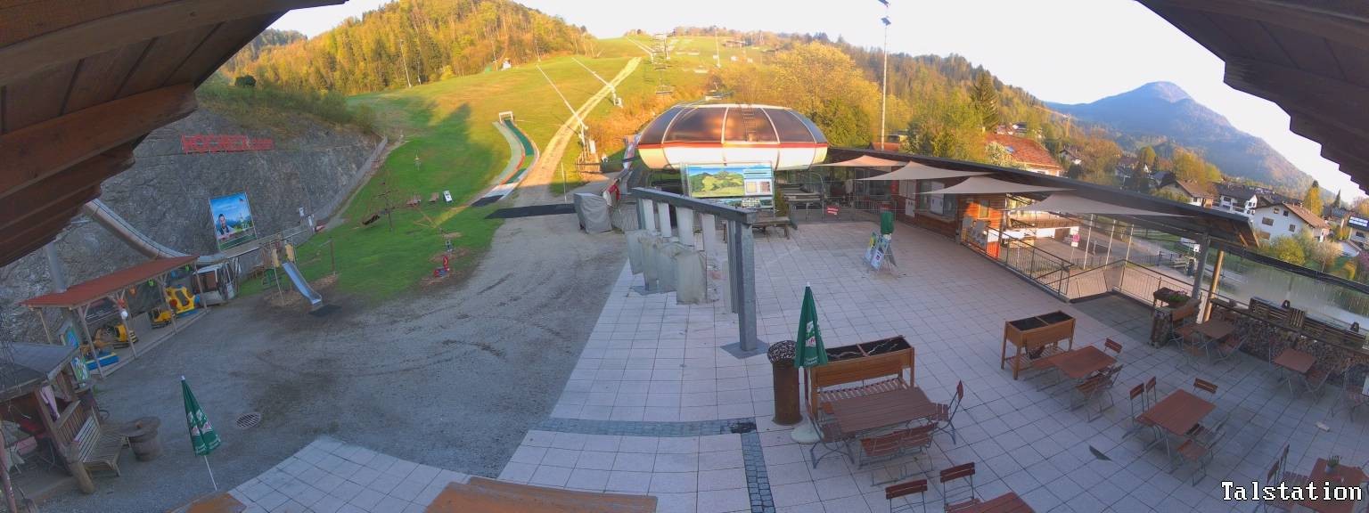 Archiv Foto Webcam Skigebiet Oberaudorf Hocheck: Talstation