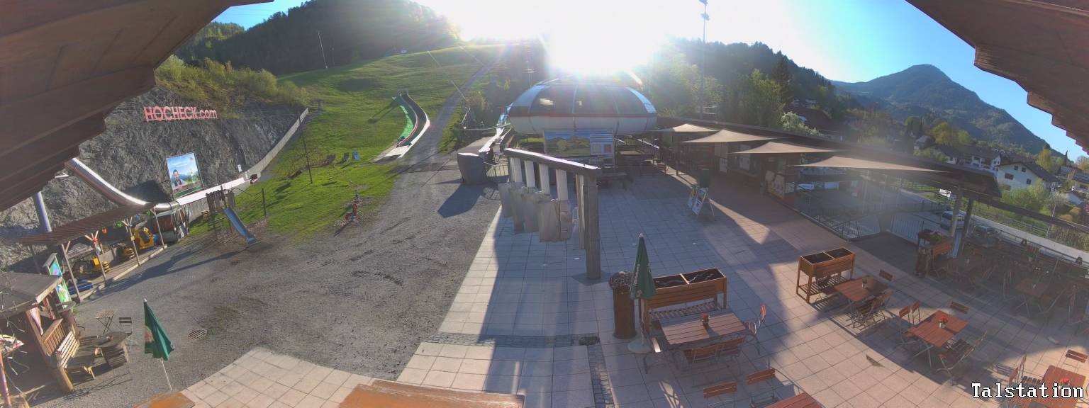 Archiv Foto Webcam Skigebiet Oberaudorf Hocheck: Talstation