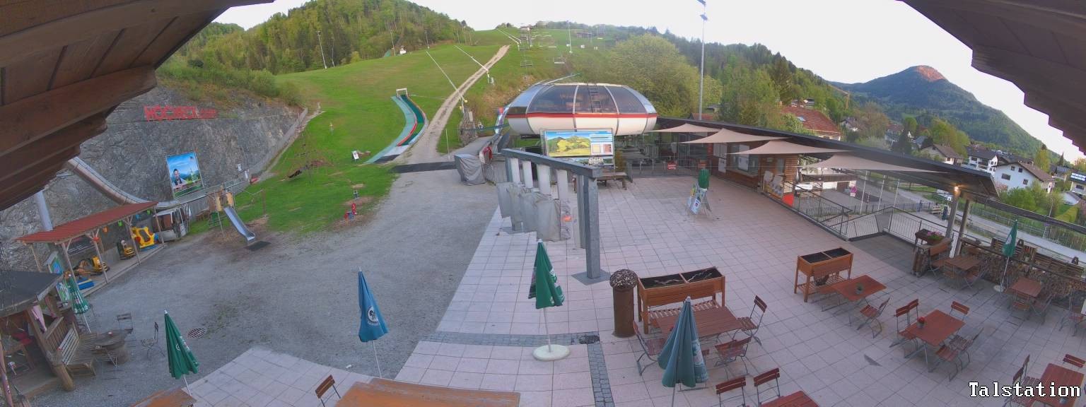 Archiv Foto Webcam Skigebiet Oberaudorf Hocheck: Talstation