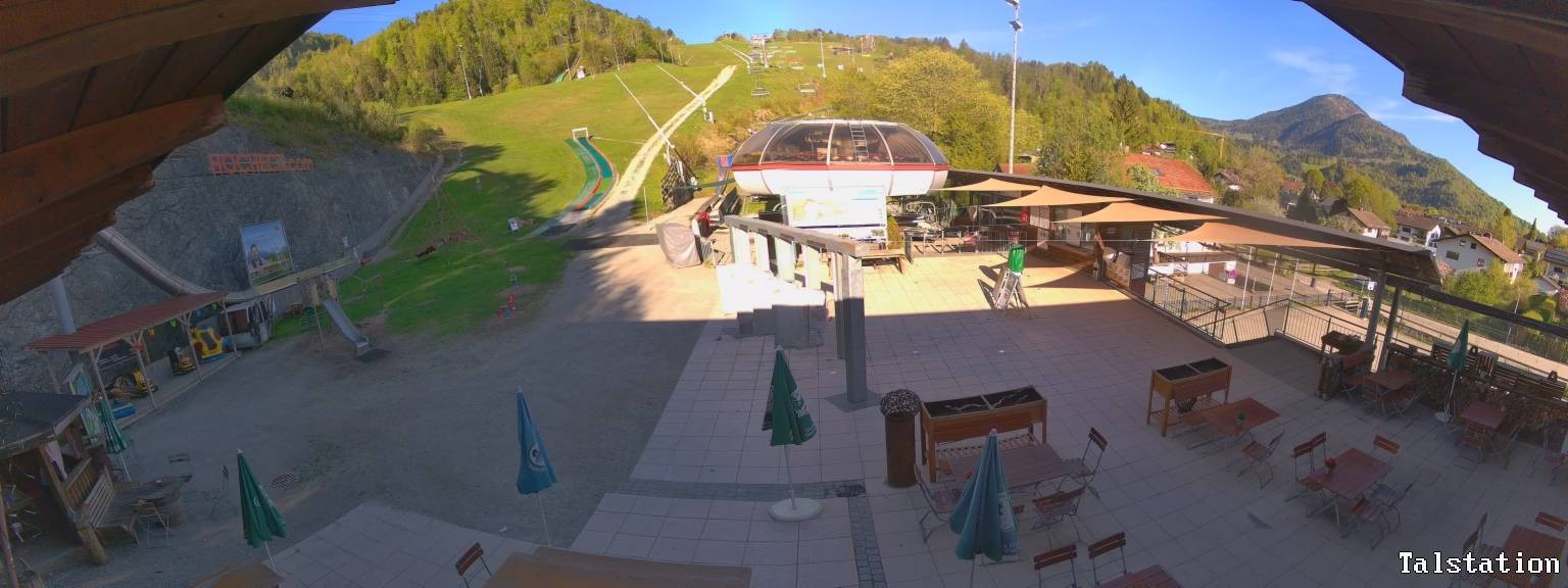 Archiv Foto Webcam Skigebiet Oberaudorf Hocheck: Talstation