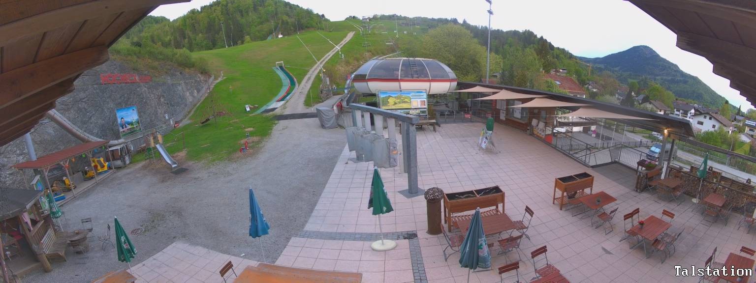 Archiv Foto Webcam Skigebiet Oberaudorf Hocheck: Talstation
