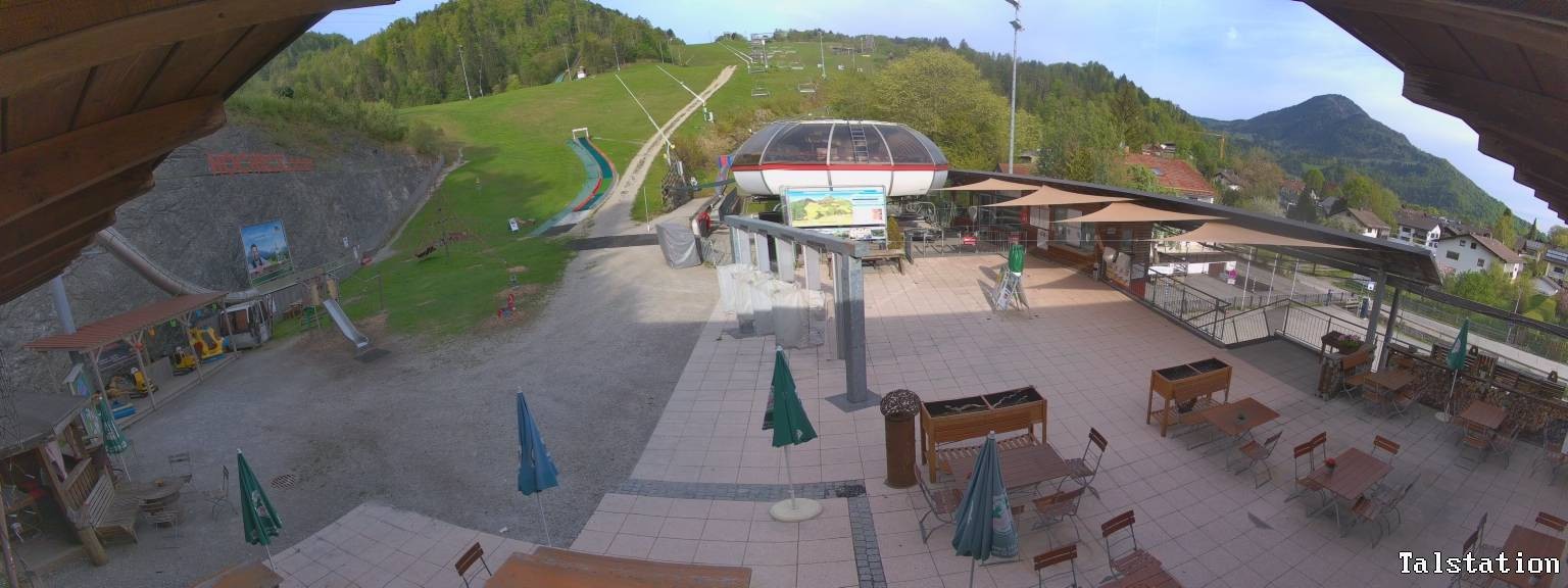 Archiv Foto Webcam Skigebiet Oberaudorf Hocheck: Talstation
