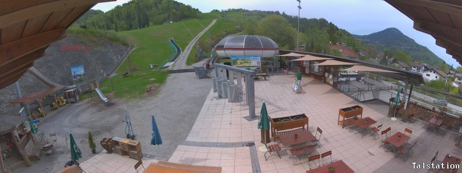 Archiv Foto Webcam Skigebiet Oberaudorf Hocheck: Talstation