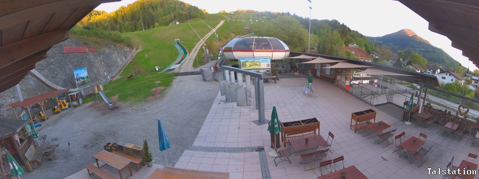 Archiv Foto Webcam Skigebiet Oberaudorf Hocheck: Talstation